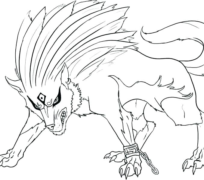 678x600 Lovely Grey Wolf Coloring Pages Kids Coloring Pages As Well As
