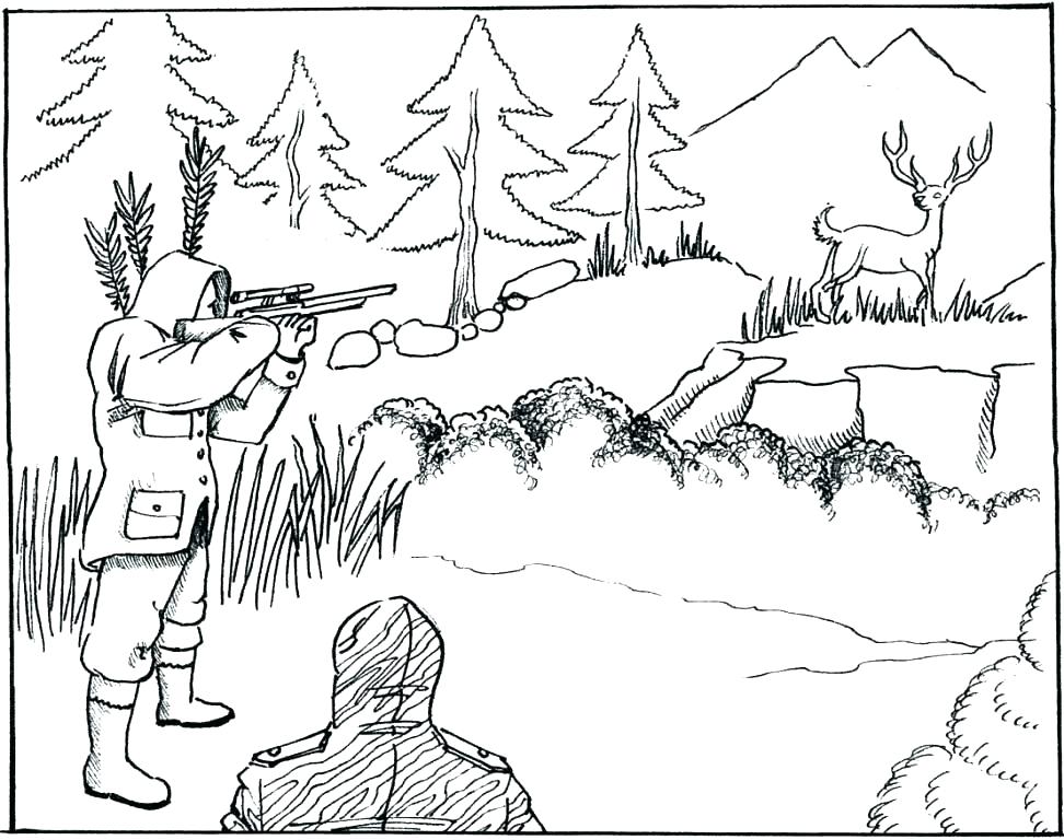 972x768 Whitetail Deer Coloring Pages Whitetail Deer Coloring Pages Deer