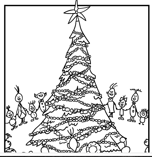 Whoville Coloring Pages