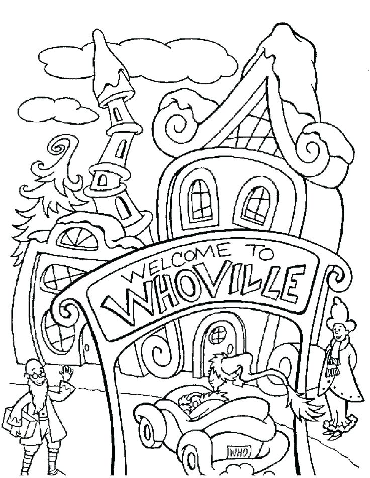 736x951 Whoville Colouring Pages Printable Coloring Coloring Pages