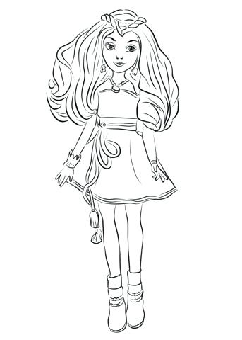 343x480 Best Of Descendants 2 Coloring Pages And From Descendants Wicked