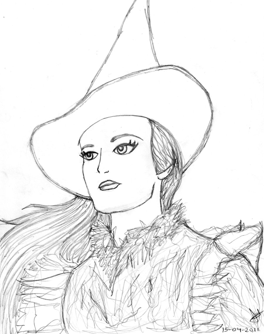 900x1140 Wicked Musical Coloring Pages