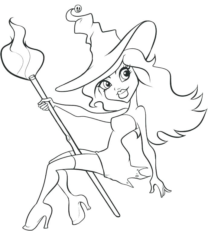 688x764 Witch Coloring Page Coloring Pages Witches I Have Download