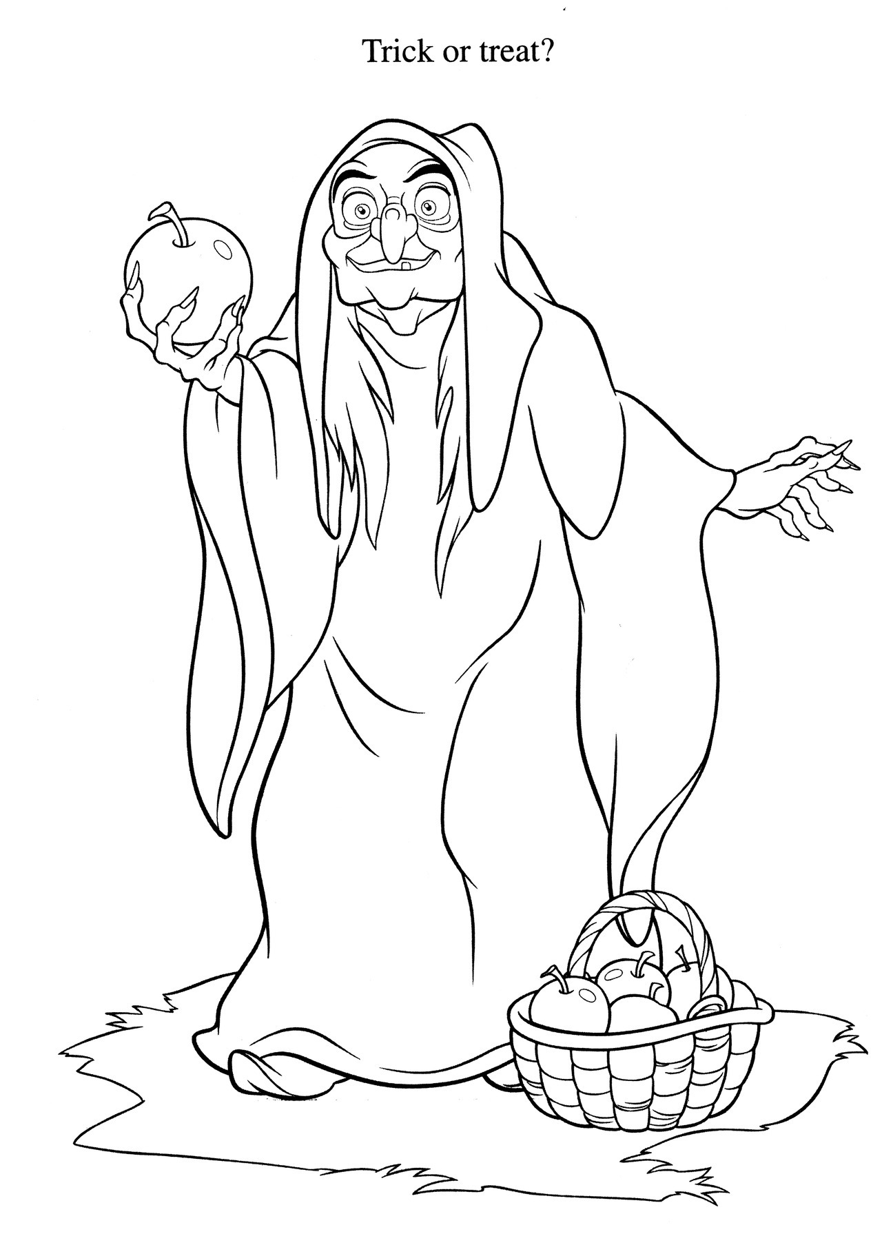 1280x1807 Fresh Disney Witches Coloring Pages Collection Printable