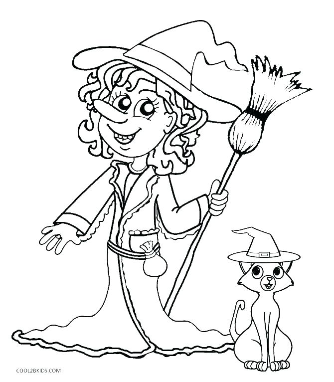670x766 Witch Coloring Pages Witch Bats Flying Witch Coloring Pages Witch