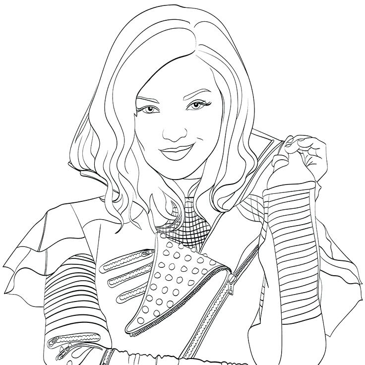 736x736 Beautiful Descendants 2 Coloring Pages And Descendants Wicked