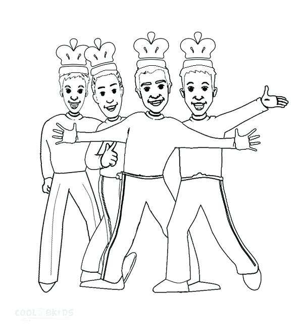 600x660 Printable Wiggles Coloring Pages For Kids Printable Wiggles