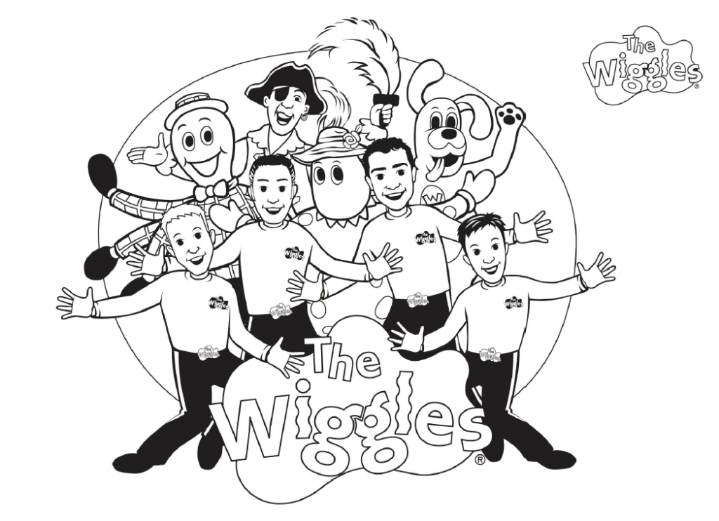 1024x742 Free Printable Wiggles Coloring Pages For Kids Free Printable