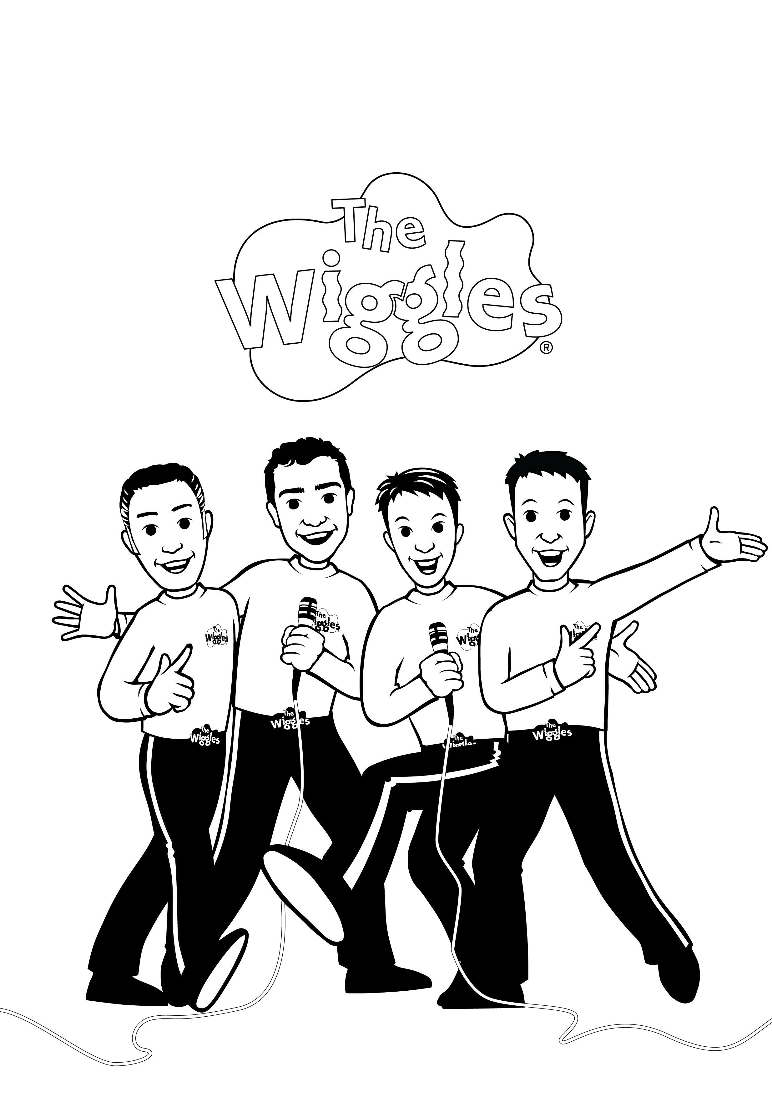 2469x3508 Wiggles Coloring Pages Wagashiya