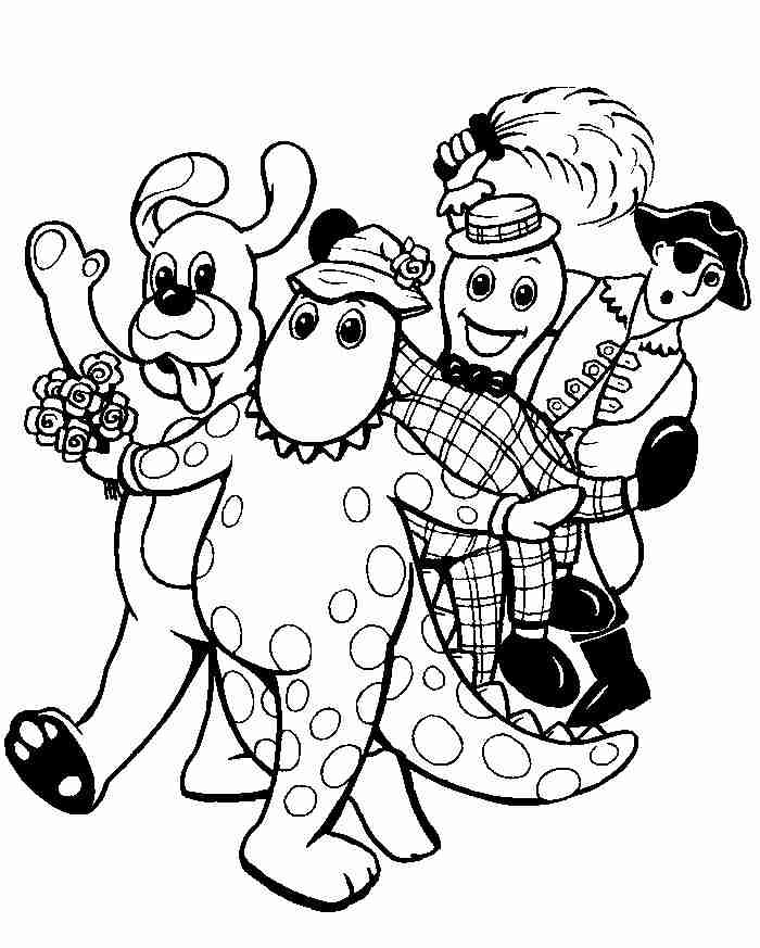 700x873 Free Printable Wiggles Coloring Pages For Kids