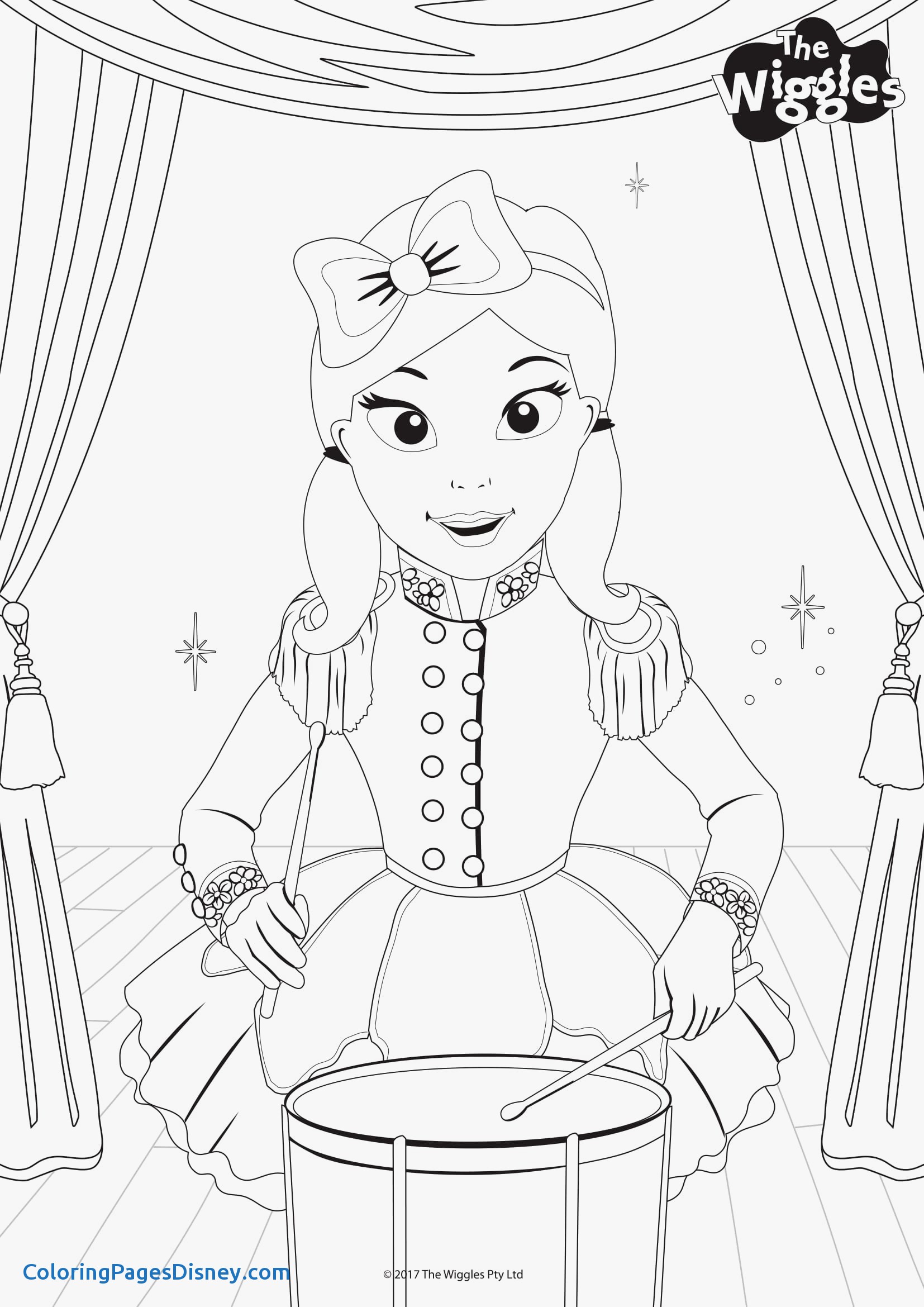 1654x2339 Pink Panther Coloring Pages Lovely The Wiggles Coloring Pages