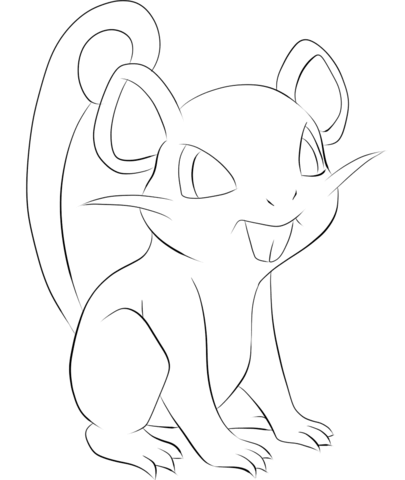 405x480 Ivysaur Coloring Page