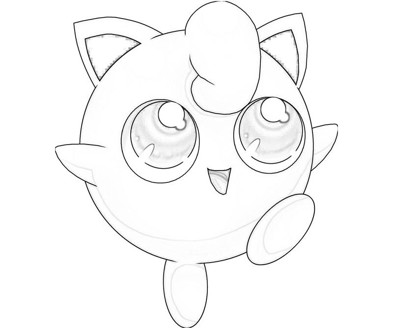 800x667 Jigglypuff Coloring Pages