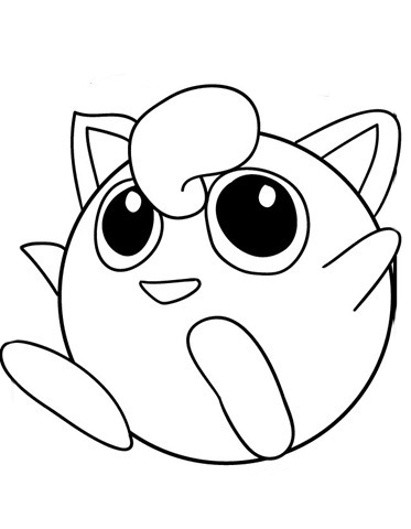 373x480 Wigglytuff Coloring Pages Bigking Keywords And Pictures