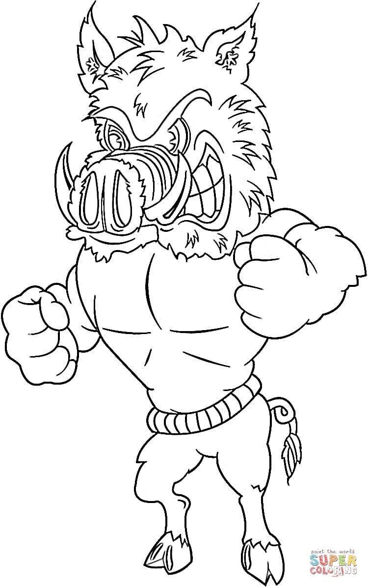 750x1195 Fresh Boar Coloring Page Collection Printable Coloring Sheet