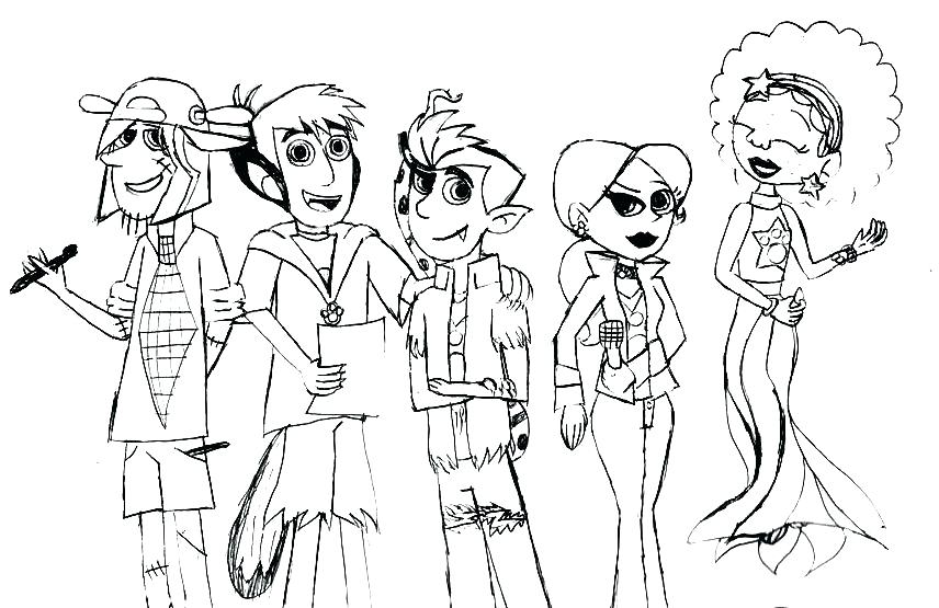 856x555 Wild Kratts Coloring Pages