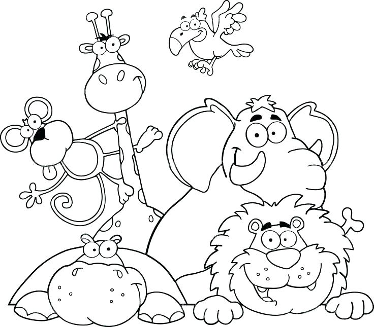 Wild Dog Coloring Pages