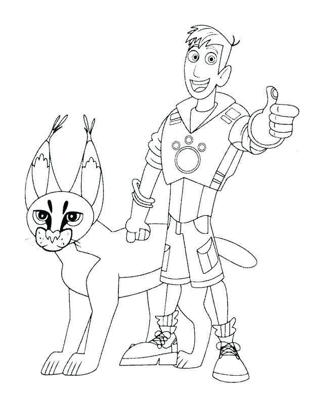 615x782 Wild Kratts Coloring Book Wild Coloring Pages Wild Coloring Pages