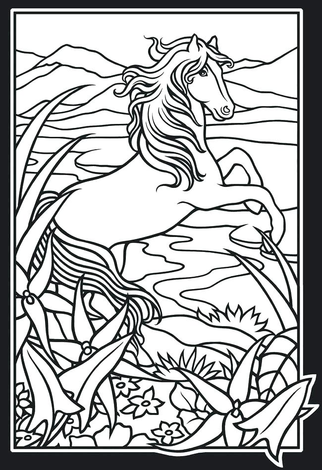 650x948 Marvellous Mustang Horse Coloring Pages Wild About Books Coloring