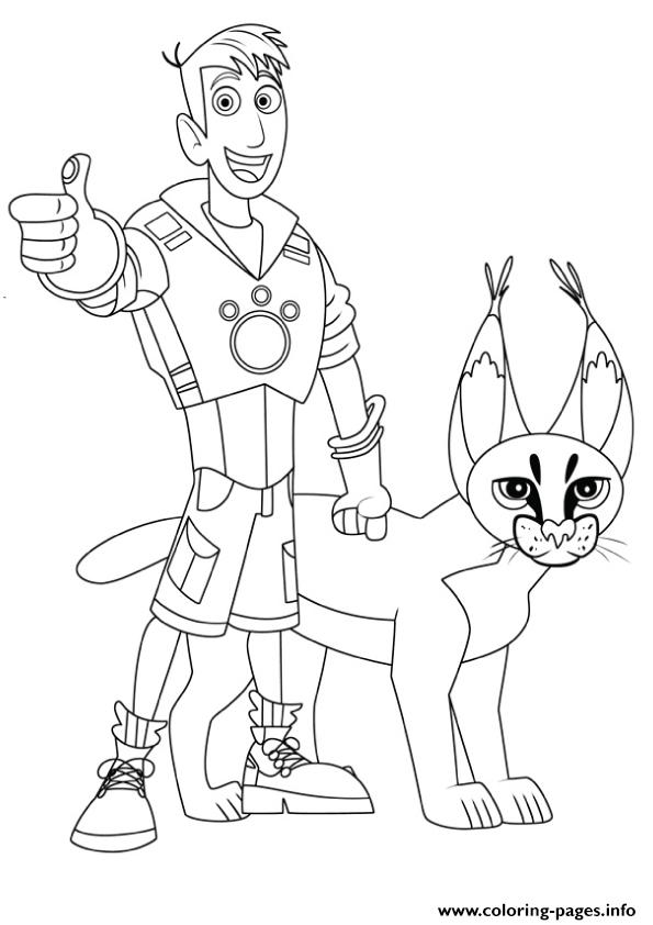 595x842 Wild Kratts Coloring Pages 0