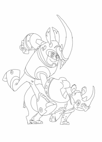346x480 Wild Kratts Coloring Pages Free To Print