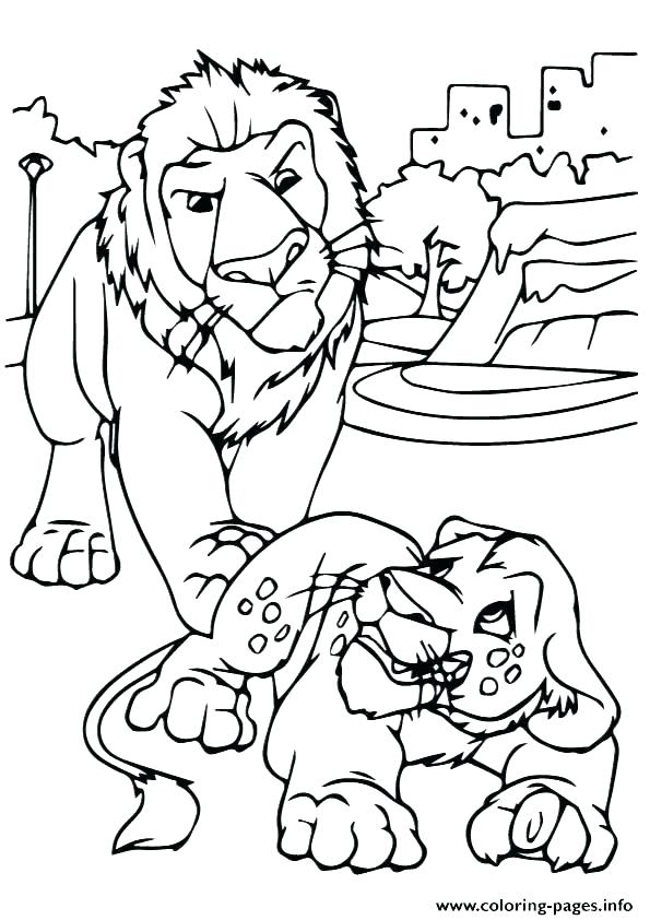 595x842 Wild Kratts Coloring Pages Print To Lion Download Prints Colorin