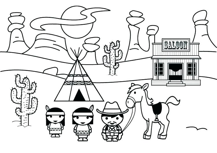 750x531 Old West Coloring Pages Western Coloring Pages Rattlesnake