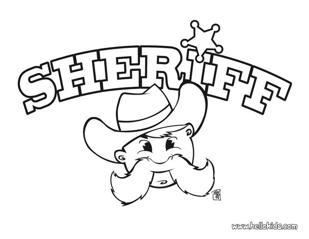 620x480 Cowboy Coloring Pages