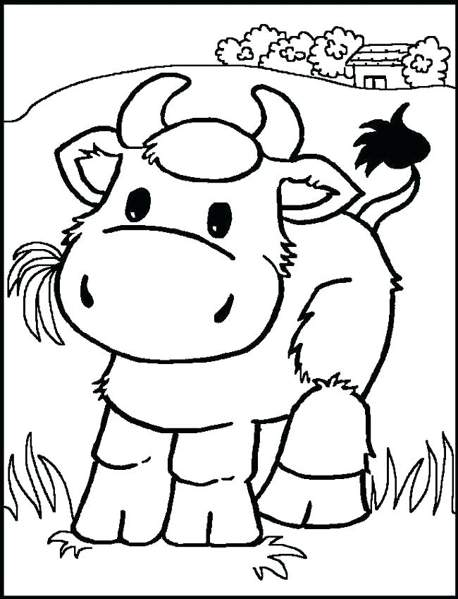 650x849 Wildebeest Coloring Pages Coloring Animal Coloring Pages For Kids