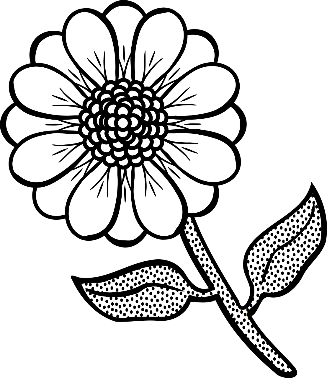 1108x1280 Free Printable Flower Coloring Pages 16 Pics