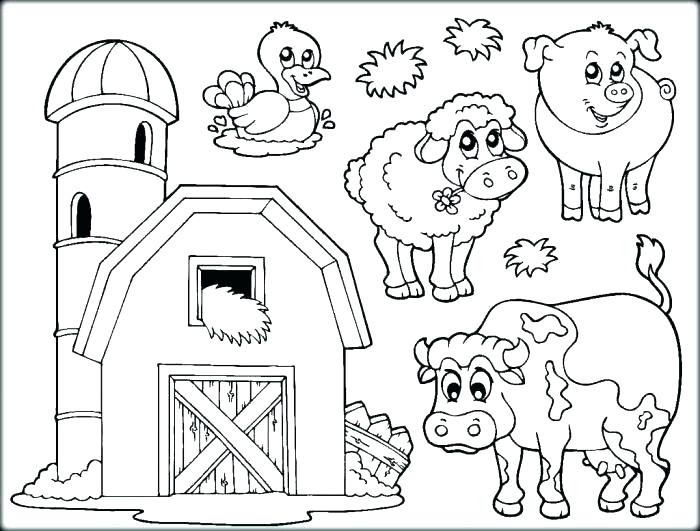 700x531 Farm Coloring Page Printable Farm Coloring Pages Farm Animals