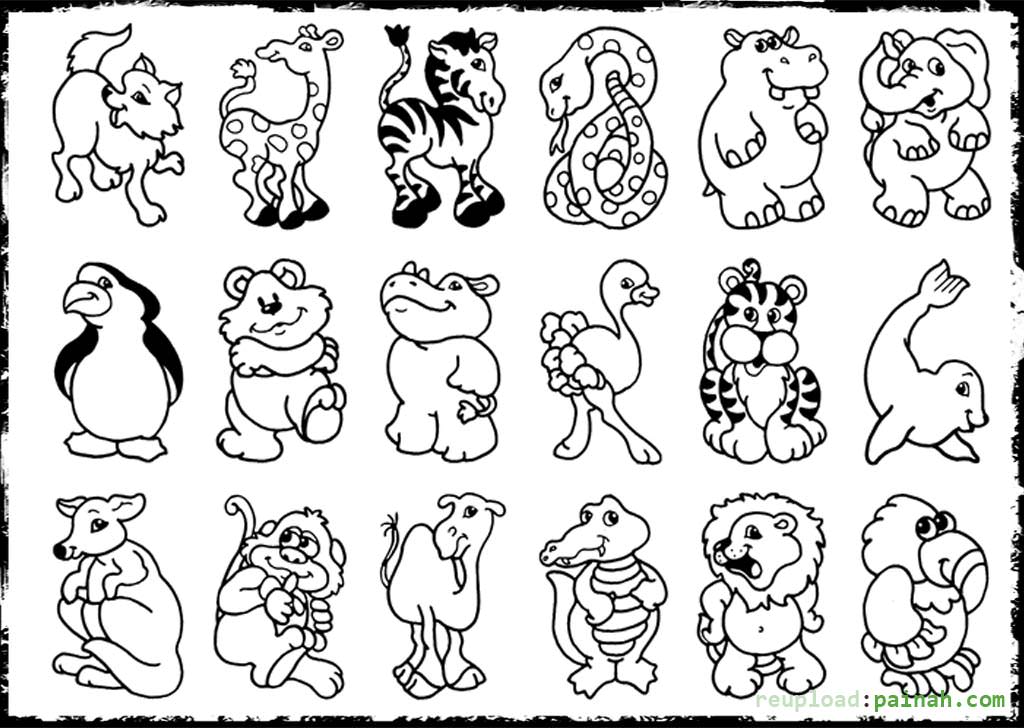 1024x728 Printable Zoo Animals Fancy Zoo Animals Coloring Pages 84 On Free