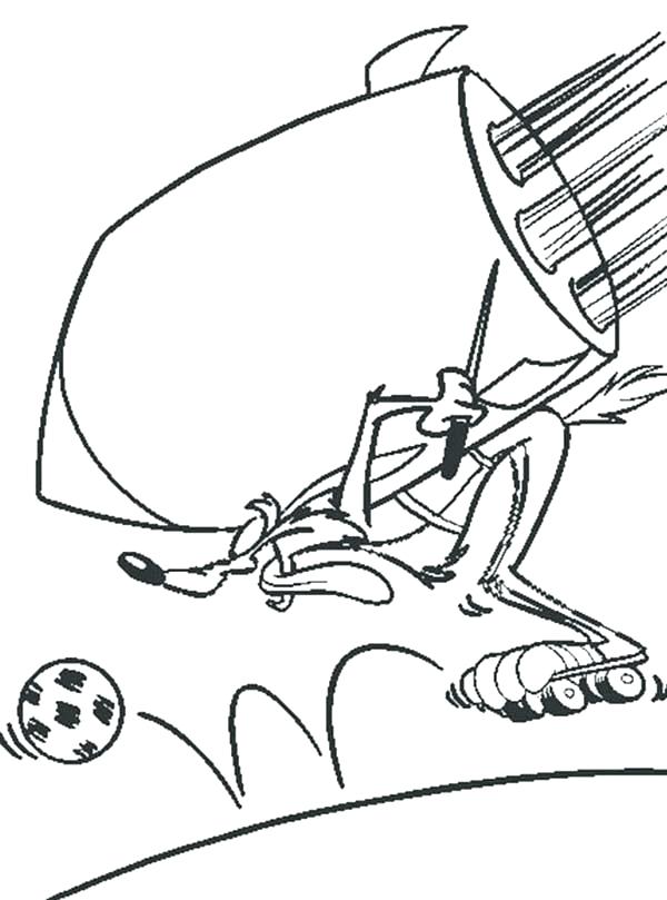 600x809 Road Runner Coloring Page Coyote Coloring Page Roadrunner Nemesis