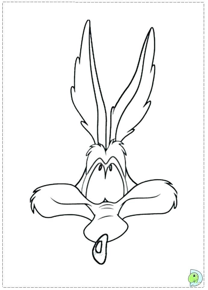 691x960 Coyote Coloring Page Wile E Coyote Coloring Page Free Coyote