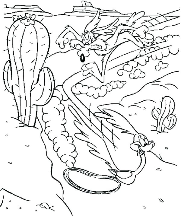 600x716 Road Runner Coloring Page Road Runner Coloring Page Roadrunner
