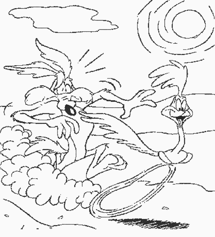 700x774 Road Runner And Wile E. Coyote