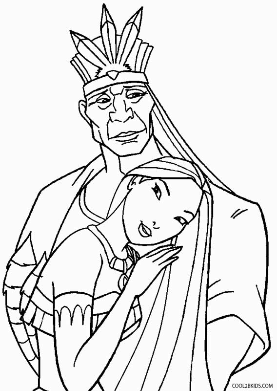 568x800 Printable Pocahontas Coloring Pages For Kids Cool2bkids