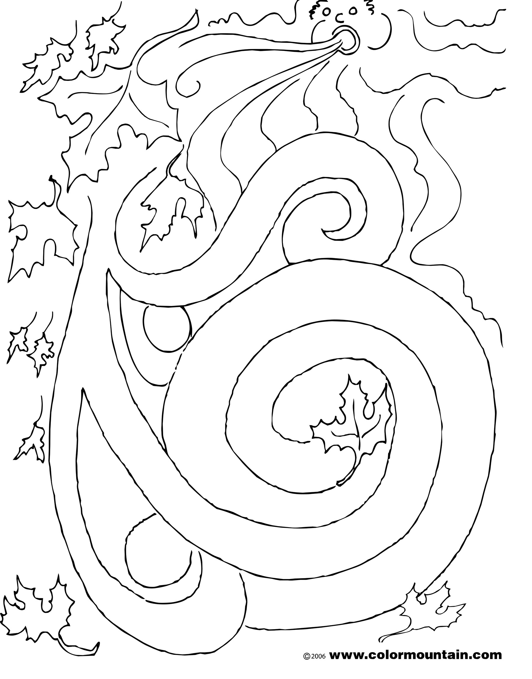 1800x2294 Wind Coloring Pages
