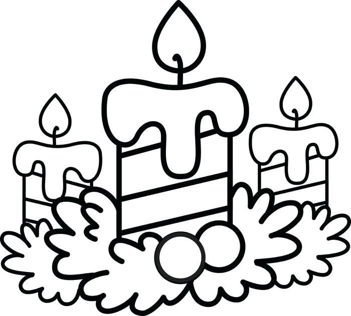 700x631 Christmas Candle Coloring Page Candle Candle Blow By The Wind