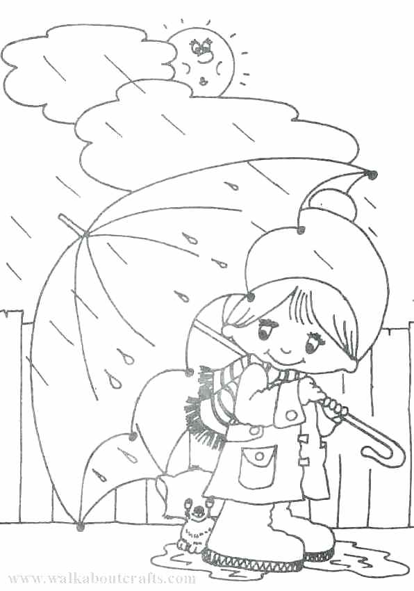 596x850 Rainy Day Coloring Page Cool Inspiration Crafts For Rainy Days