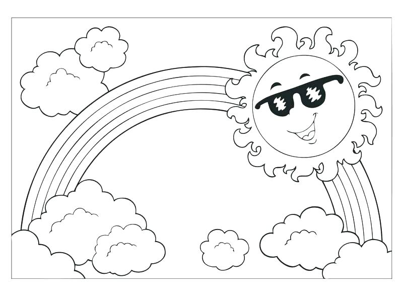 800x600 Weather Coloring Pages Weather Coloring Pages For Preschool