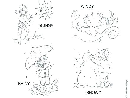 440x330 Windy Day Coloring Pages Weather Coloring Pages For Preschool