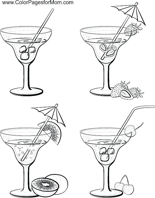 640x819 Wine Glass Coloring Page Wine Bottle And Glass Coloring Pages 3