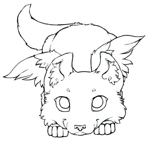 502x480 Winged Wolf Coloring Pages Realistic Wolf Coloring Pages Cute