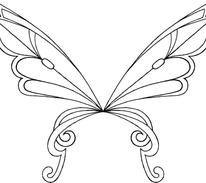 678x600 Coloring Pages Wings Fairy Wings Coloring Pages 6 Wings Of Fire