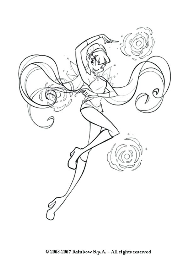 601x850 Winx Club Coloring Pages The Power Of Coloring Page Coloring Page