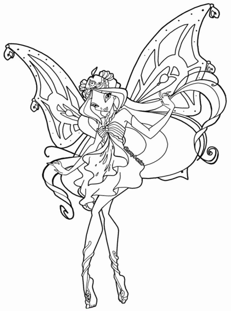 760x1024 Bloom Winx Coloring Pages Lovely Coloring Pages