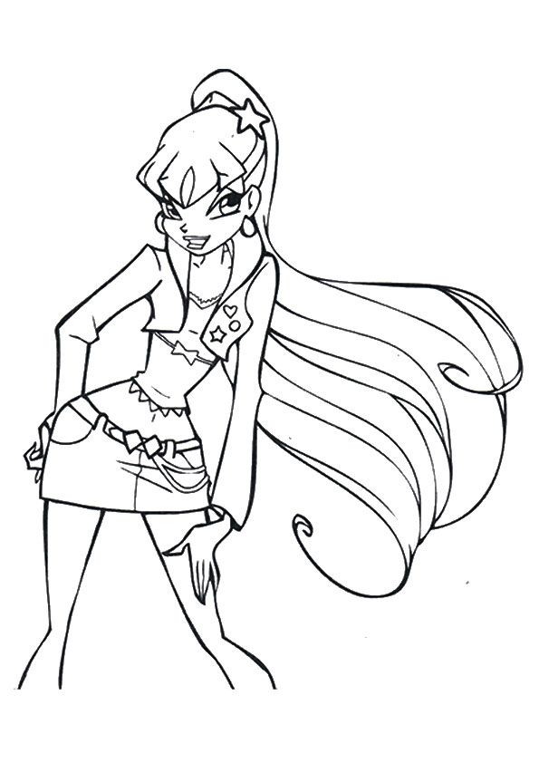 595x842 Print Coloring Image Winx Club