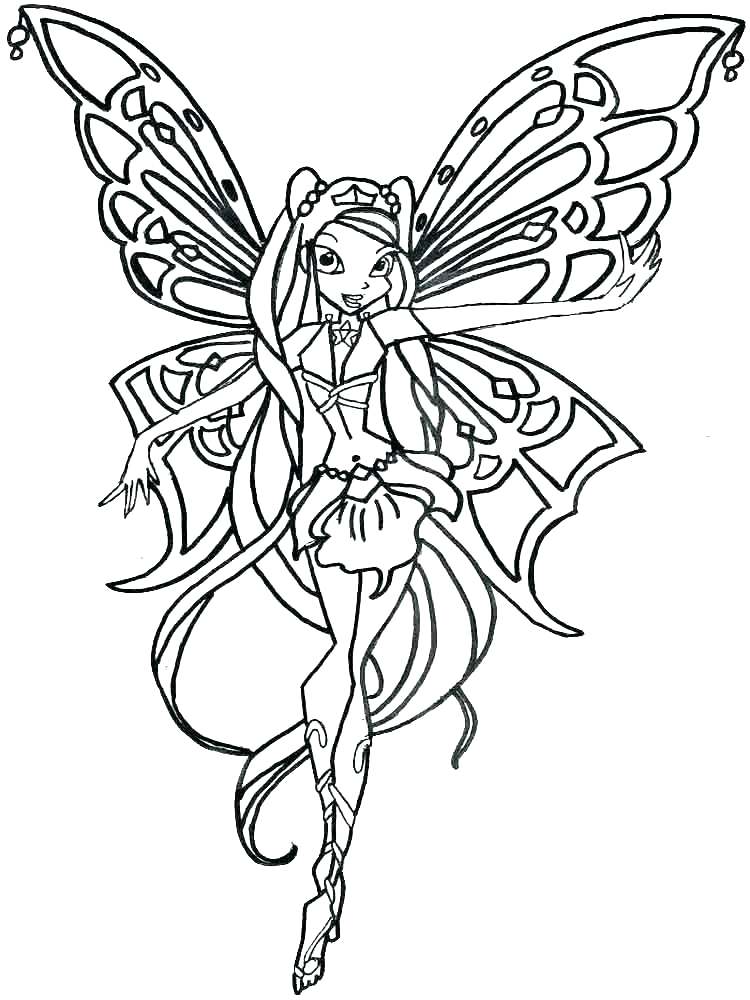 750x1000 Winx Club Coloring Pages
