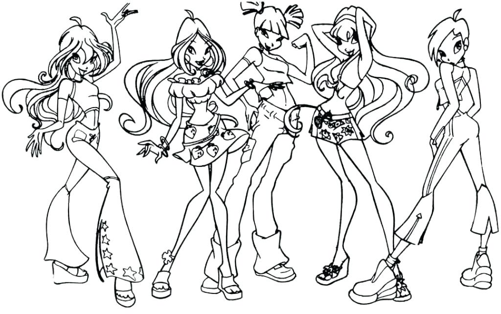 1024x642 Winx Coloring Pages